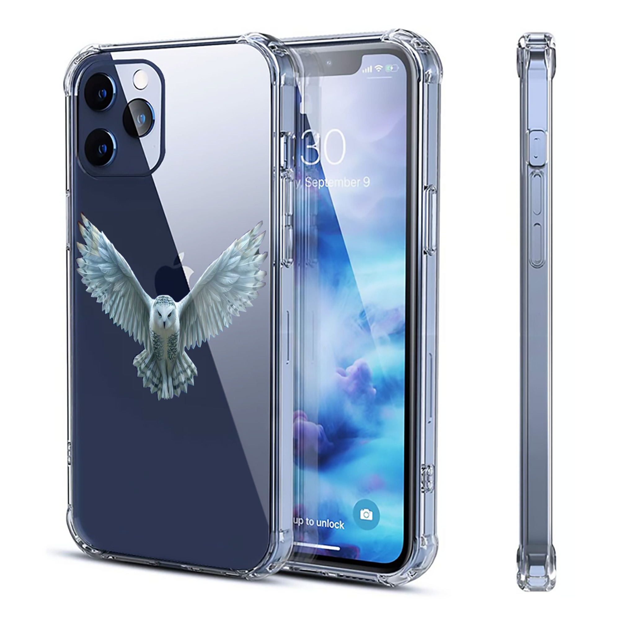 （画像用） Harry Potter ハリー・ポッターシリーズ 【iPhone 12シリーズ対応】透明スマホケース（クリアソフトケース）